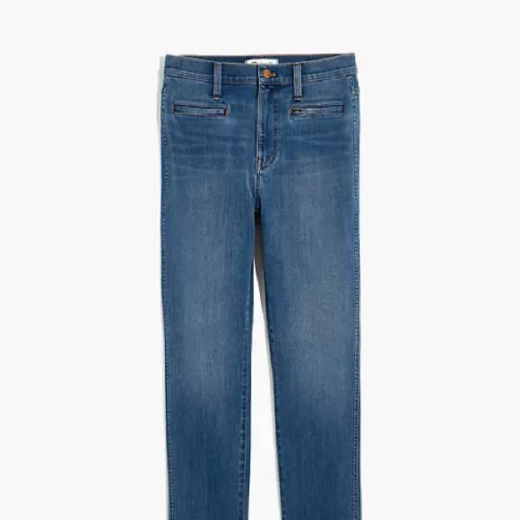 Madewell 10 inch high rise jeans 28tall - Picture 5 of 7